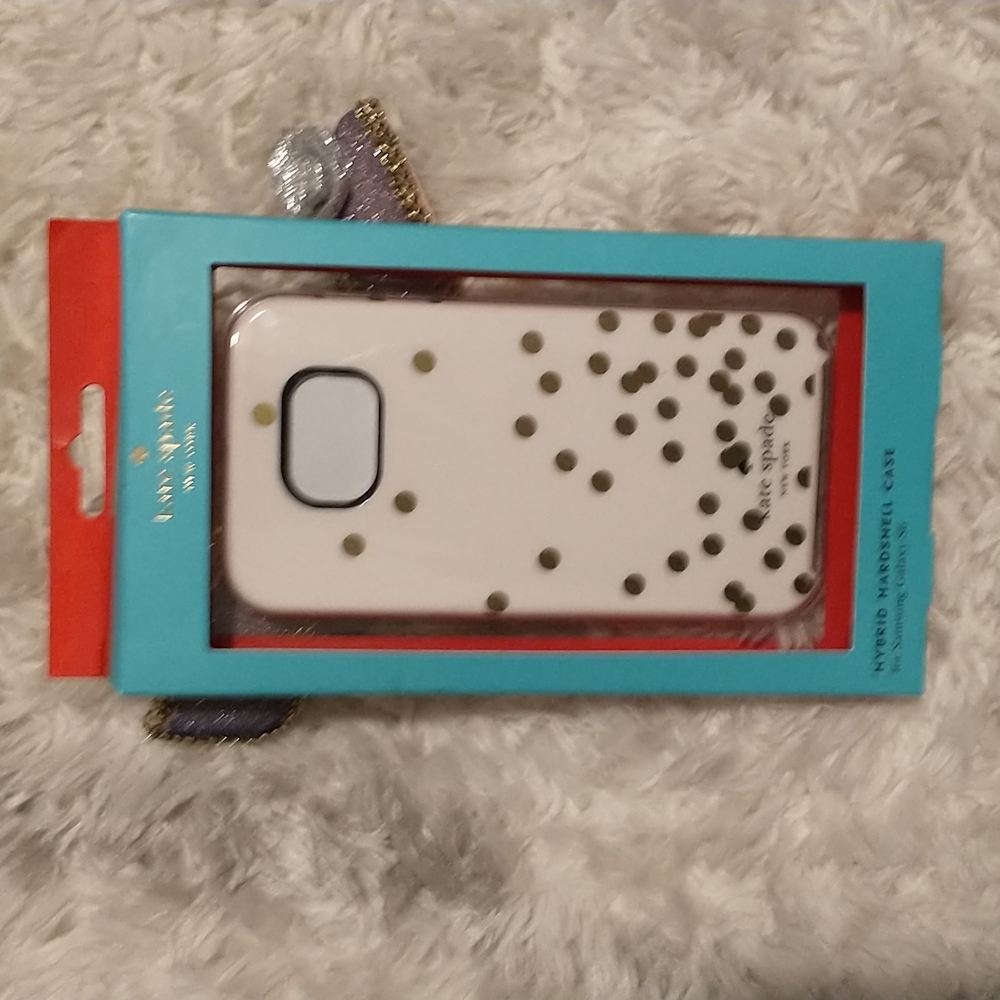 Kate Spade Hybrid Hardshell Case for Samsung Galaxy S6-NWT